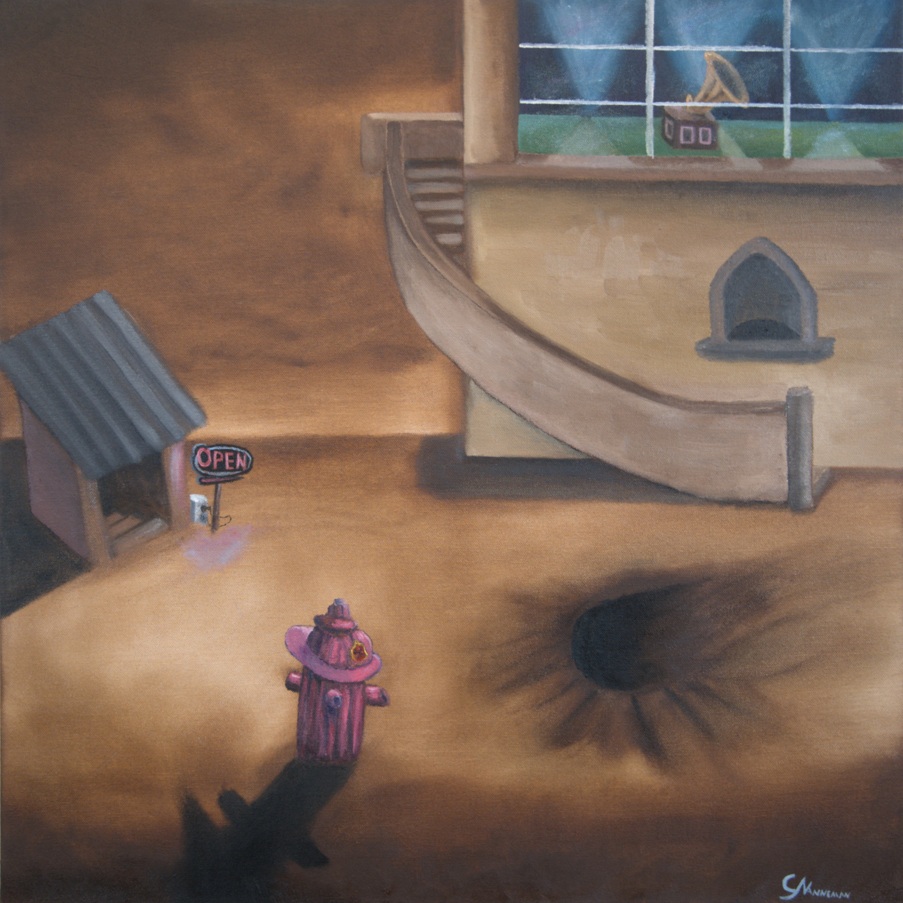 After the Fall — oil on canvas