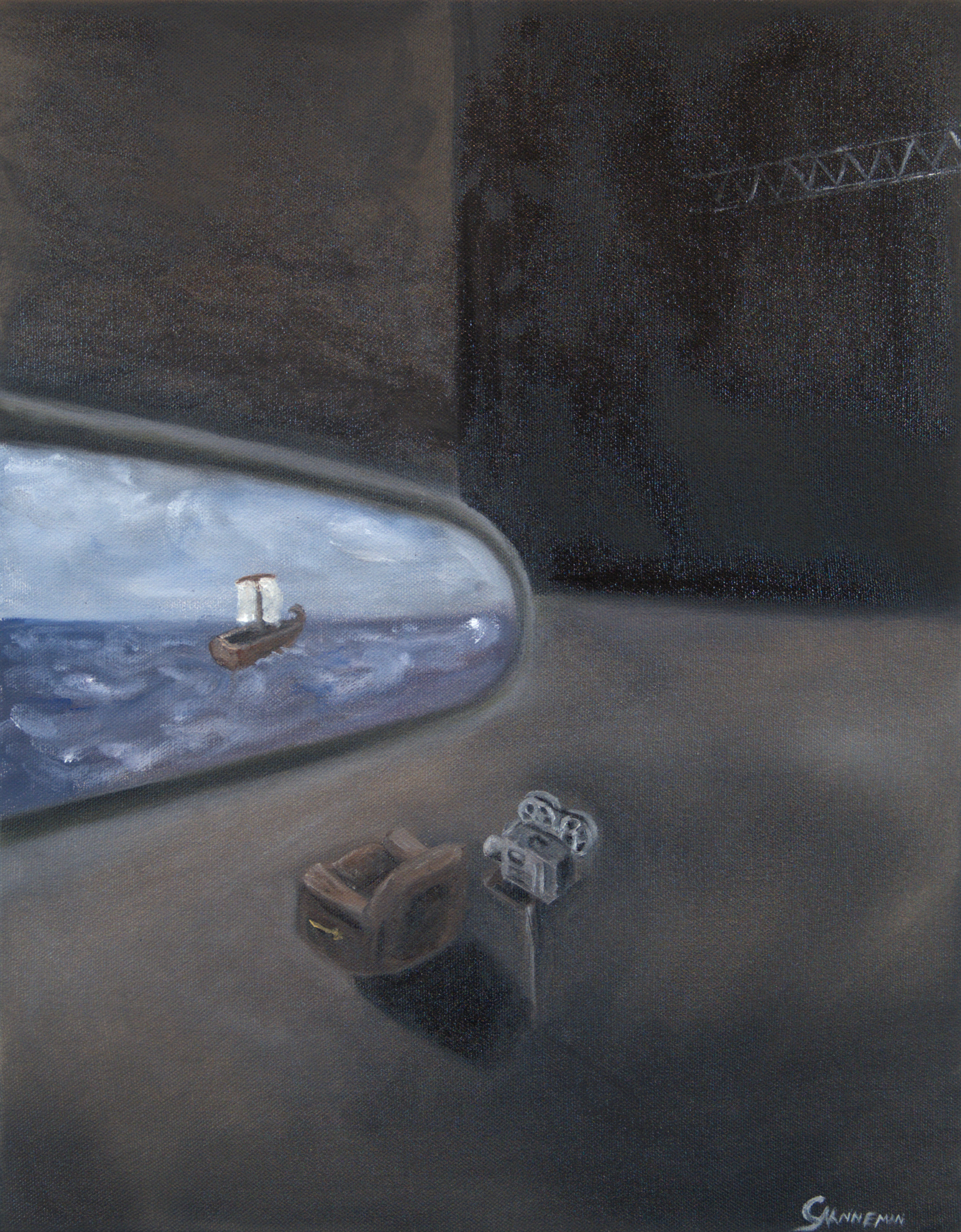 Meditation — oil on canvas