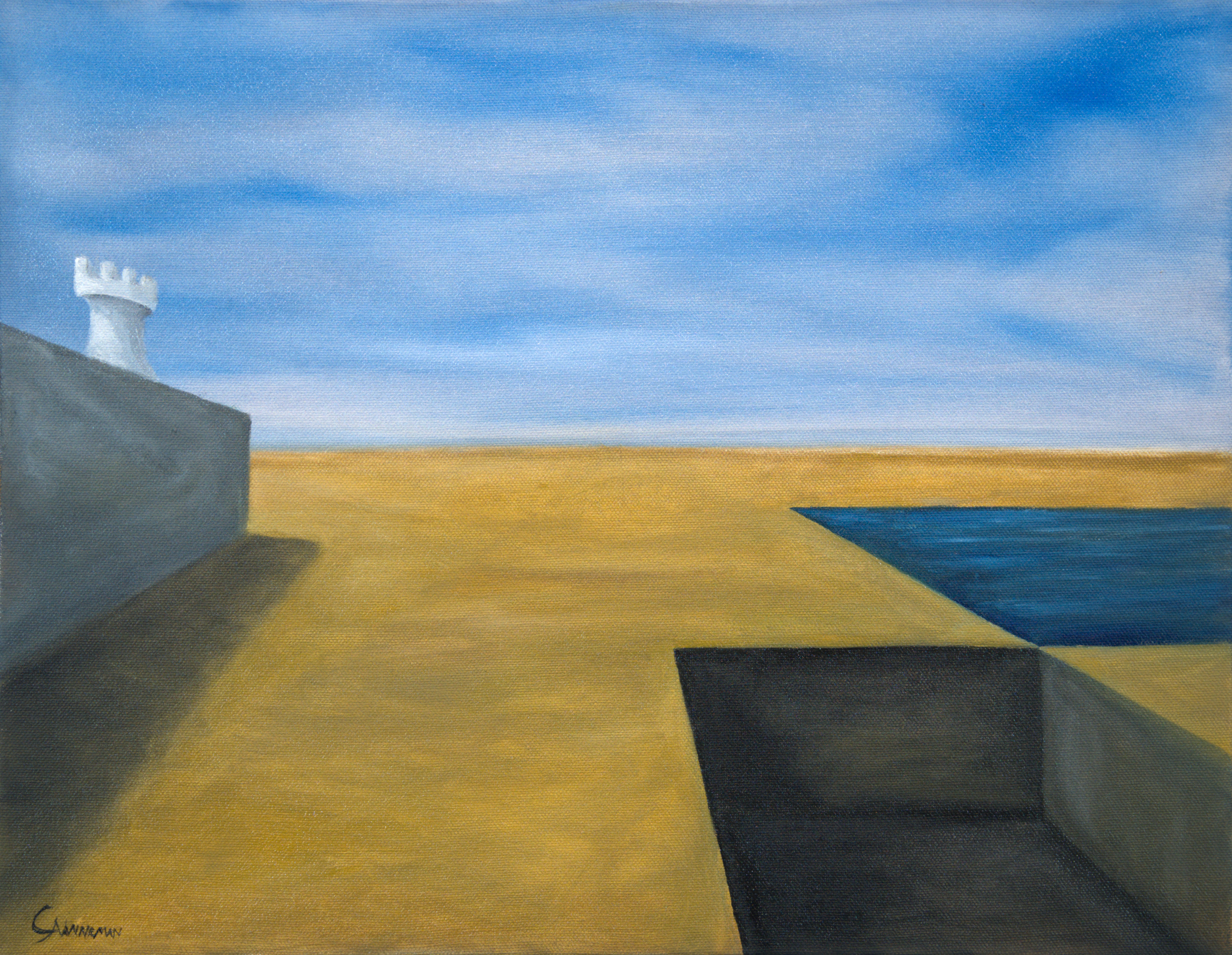 Rook on the Watch — oil on canvas